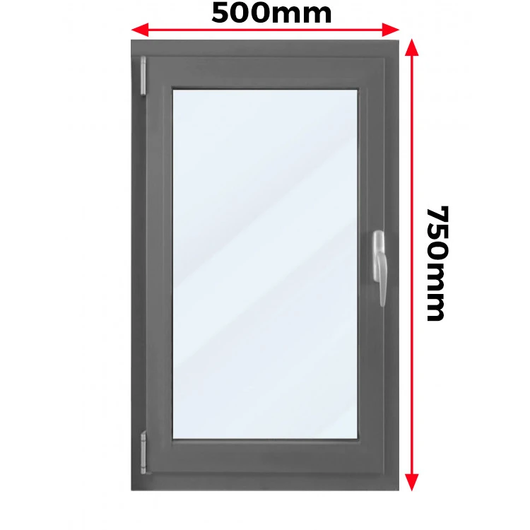 Okno Aluminiowe 500 x 750