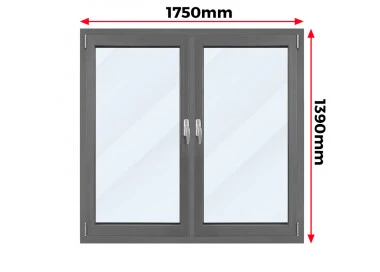 Okno Aluminiowe 175 x 139 cm Aluprof MB-79N