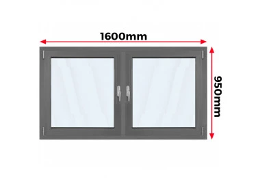 Okno Aluminiowe 160 x 95 cm Aluprof MB-79N