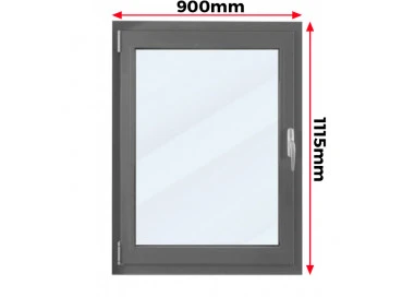 Okno Aluminiowe 90 x 111,5 cm Aluprof MB-79N