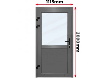 Drzwi Aluminiowe 111,5 x 209 cm Aluprof MB-79N