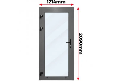 Drzwi Aluminiowe 121,4 x 209 cm Aluprof MB-79N