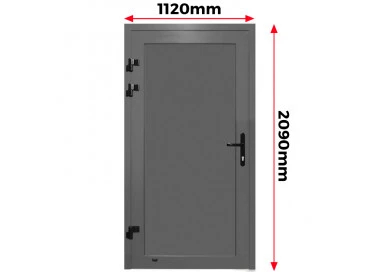 Drzwi Aluminiowe 112 x 209 cm Aluprof MB-78EI