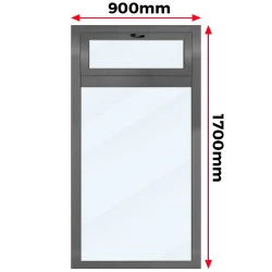 Okno Aluminiowe 90 x 170 cm Aluprof MB-79N