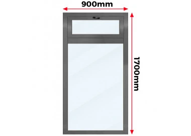 Okno Aluminiowe 90 x 170 cm Aluprof MB-79N