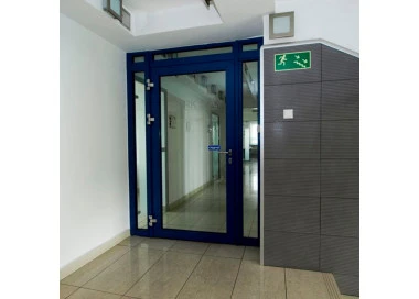 Drzwi Aluminiowe Przeciwpożarowe 111 x 209 cm Aluprof MB-78EI