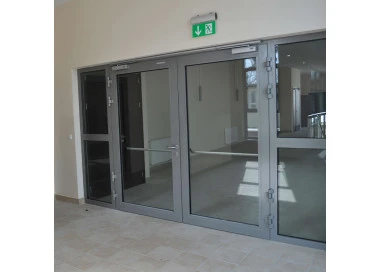 Drzwi Aluminiowe Przeciwpożarowe 100 x 200 cm Aluprof MB-78EI
