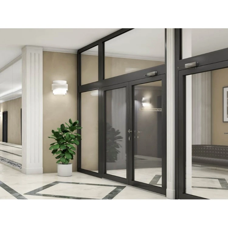 Drzwi Witryna Aluminiowa Przeciwpożarowa 150 x 270 EI30 Aluprof MB-78EI