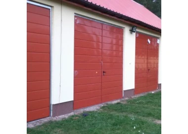 Brama rozwierna 3000 x 2700 RAL 3011