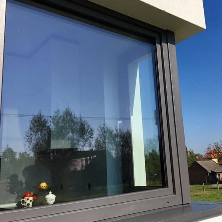 Okno PCV z nakładką Aluskin 800 x 600