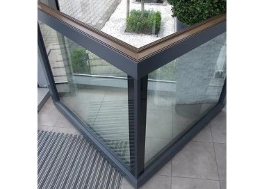 Okno PCV z nakładką Aluskin 1220 x 1200