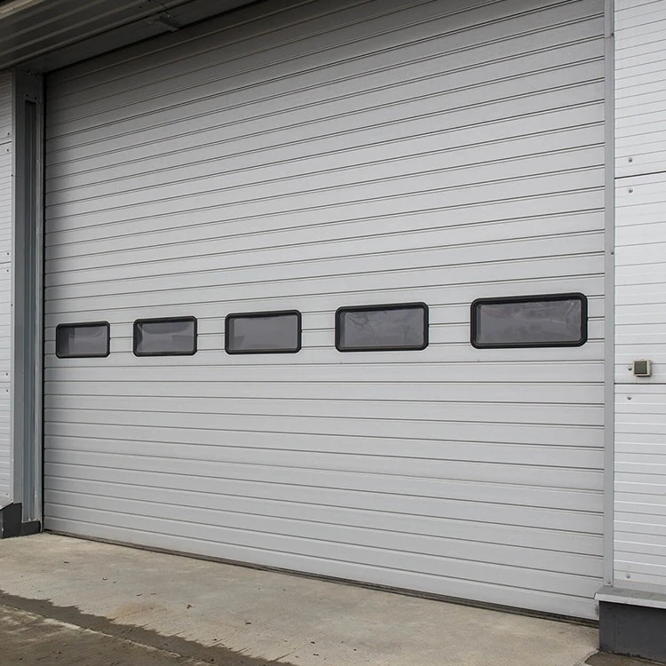 Brama Segmentowa Przemysłowa 375 x 400 cm - Antracyt (RAL 7016)