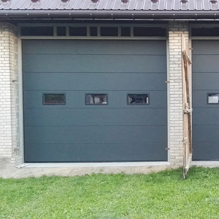 Brama Segmentowa Przemysłowa 375 x 400 cm - Biały (RAL 9016)