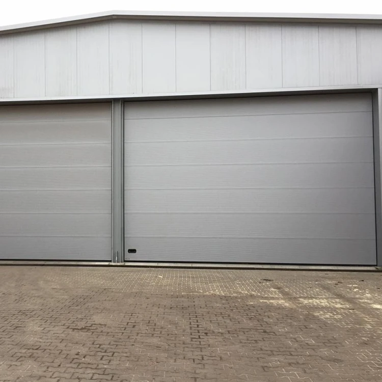 Brama Segmentowa Przemysłowa 375 x 400 cm - Biały (RAL 9016)
