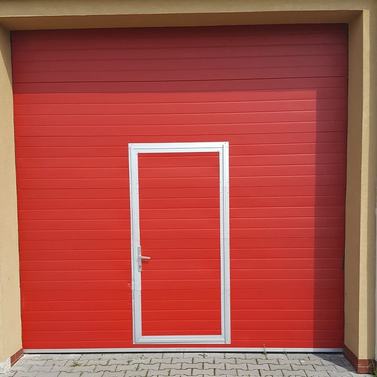 Brama Segmentowa Przemysłowa 350 x 350 cm - Brązowy (RAL 8014)