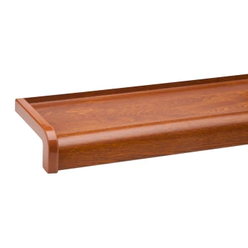 Parapet STALOWY SOFTLINE zewnętrzny ZŁOTY DĄB 22,5x85cm IND20