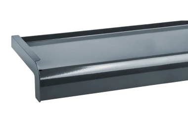 Parapet STALOWY zewnętrzny SOFTLINE Antracyt Grafit RAL 7016 25x85 IND73