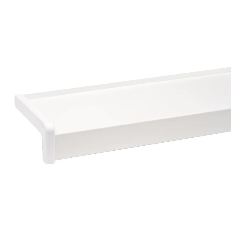 Parapet STALOWY zewnętrzny STANDARD Biały RAL 9016 22,5x87 IND55-56