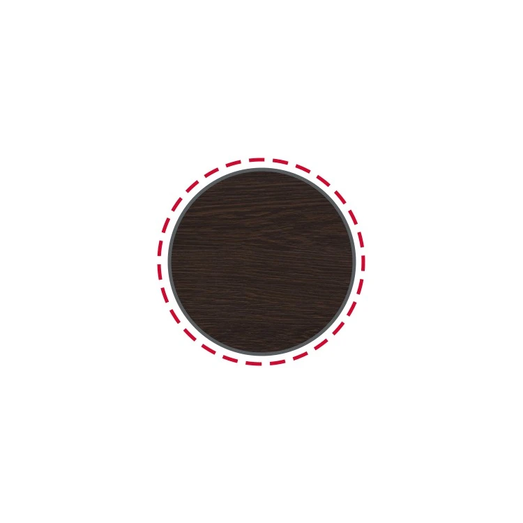 Parapet STALOWY zewnętrzny SOFTLINE Wenge 37,5x88 IND85