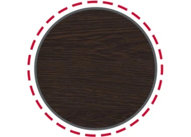 Parapet STALOWY zewnętrzny SOFTLINE Wenge 37,5x88 IND85