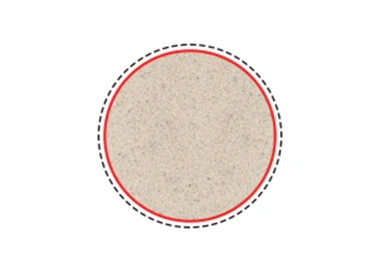 Parapet Konglomerat Carrara Micro - 23x231 cm