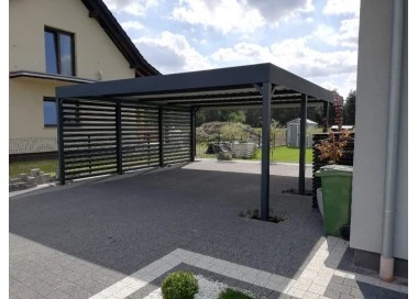 Carport Wiata Samochodowa Garażowa Zadaszenie 6x6m 1+0