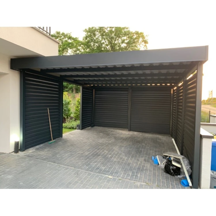 Carport Wiata Samochodowa Garażowa Zadaszenie 6x6m 1+0