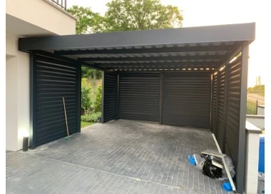 Carport Wiata Samochodowa Garażowa Zadaszenie 6x6m 1+0