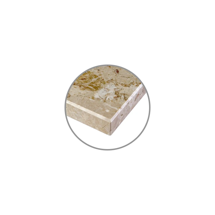 parapet z kamienia Aglomarmur White Pearl szer.16cm  x wys.127cm