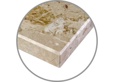 parapet z kamienia Aglomarmur White Pearl szer.16cm  x wys.127cm