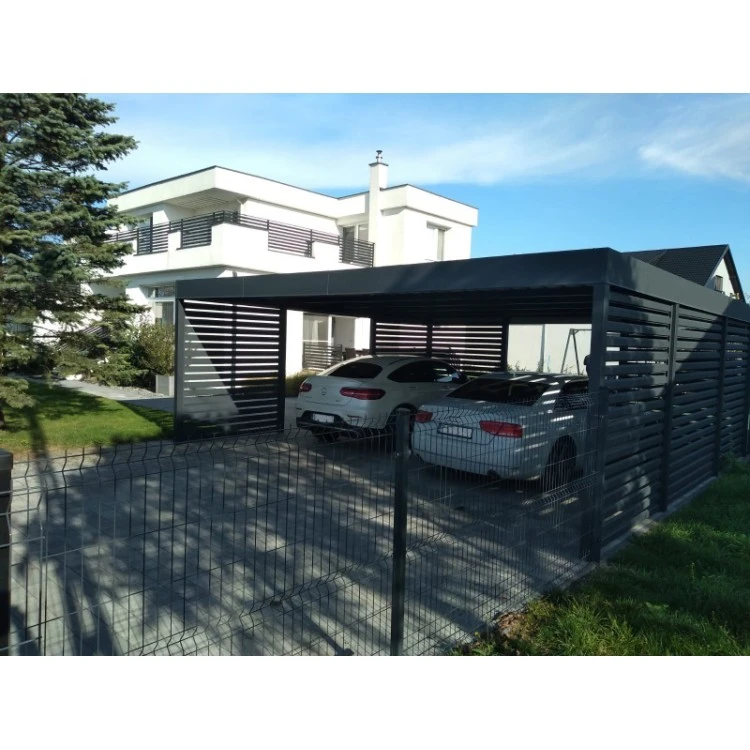 Carport Wiata Samochodowa Garażowa Zadaszenie 6x6m 1+0