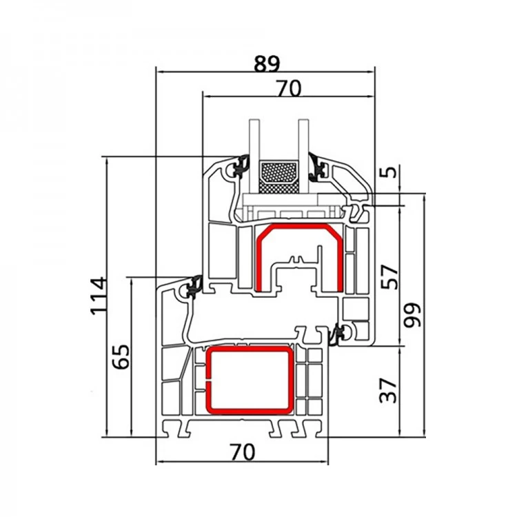 Komplet Okien PCV