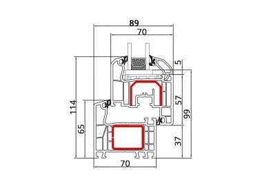 Komplet Okien PCV