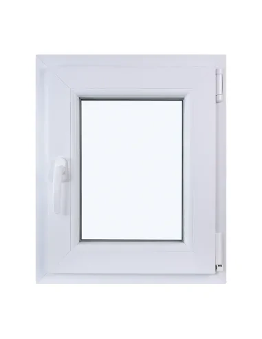 Okno PCV Rozwierno-Uchylne 500 x 600 mm Dwuszybowe Białe