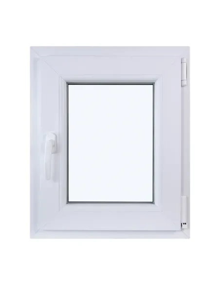 Okno PCV Rozwierno-Uchylne 500 x 600 mm Dwuszybowe Białe