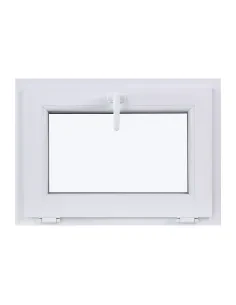 Okno PCV Uchylne 700 x 500 mm Dwuszybowe Białe