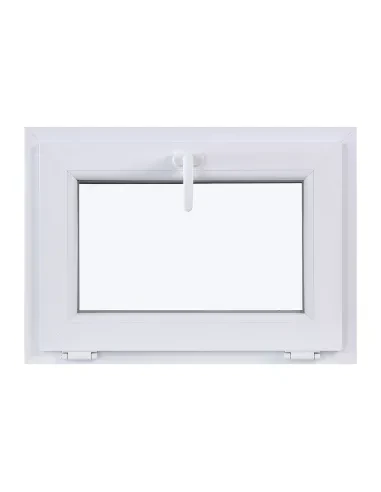 Okno PCV Uchylne 700 x 500 mm Dwuszybowe Białe