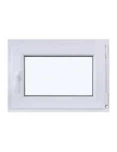 Okno PCV Rozwierno-Uchylne 700 x 500 mm Dwuszybowe Białe