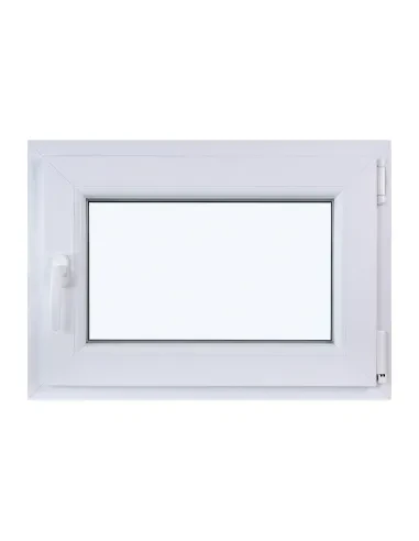 Okno PCV Rozwierno-Uchylne 700 x 500 mm Dwuszybowe Białe