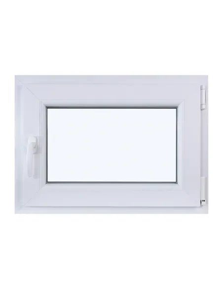 Okno PCV Rozwierno-Uchylne 700 x 500 mm Dwuszybowe Białe