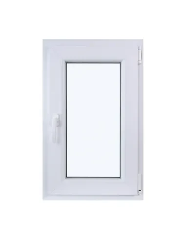 Okno PCV Rozwierno-Uchylne 500 x 800 mm Dwuszybowe Białe