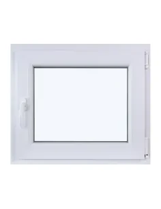 Okno PCV Rozwierno-Uchylne 700 x 600 mm Dwuszybowe Białe