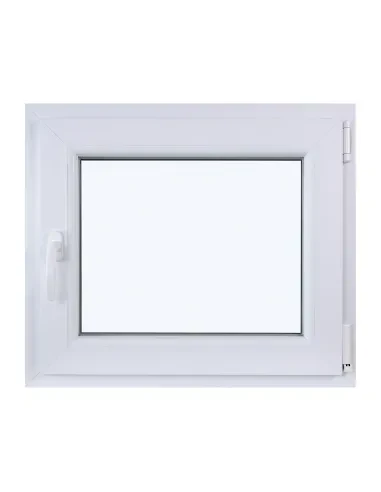 Okno PCV Rozwierno-Uchylne 700 x 600 mm Dwuszybowe Białe