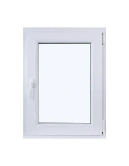 Okno PCV Rozwierno-Uchylne 600 x 800 mm Dwuszybowe Białe