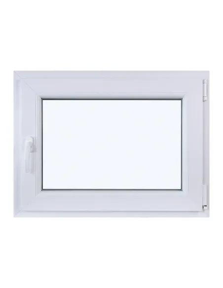Okno PCV Rozwierno-Uchylne 800 x 600 mm Dwuszybowe Białe