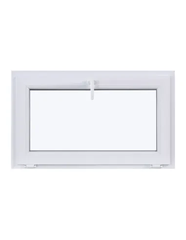 Okno PCV Uchylne 1000 x 600 mm Dwuszybowe Białe