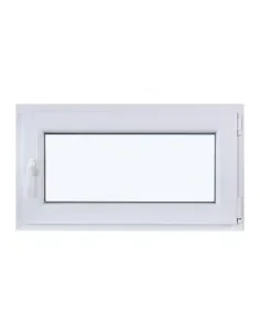 Okno PCV Rozwierno-Uchylne 1000 x 510 mm Dwuszybowe Białe