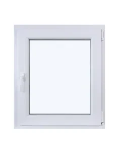 Okno PCV Rozwierno-Uchylne 700 x 800 mm Dwuszybowe Białe