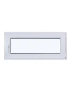 Okno PCV Rozwierno-Uchylne 1100 x 510 mm Dwuszybowe Białe
