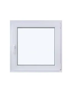 Okno PCV Rozwierno-Uchylne 800 x 800 mm Dwuszybowe Białe